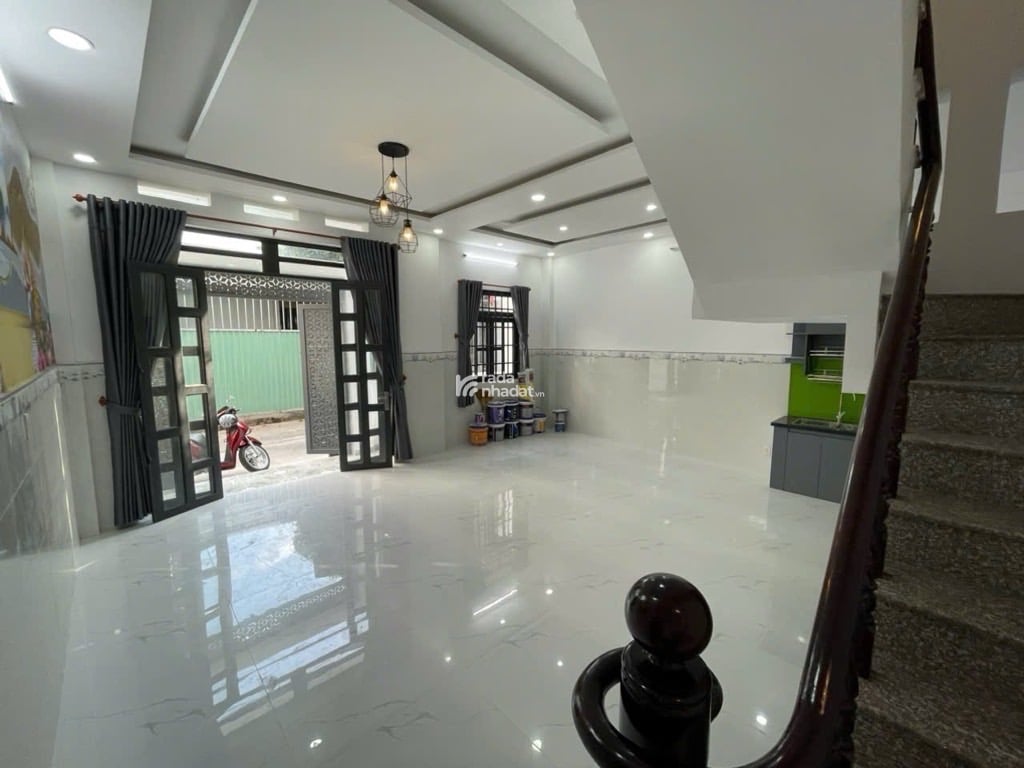 Bình Tân Nhà Như Mới 4 Tầng - Hẻm Ô Tô 6m Thông - Mặt Tiền Kinh Doanh- Ngang Khủng 7 m 