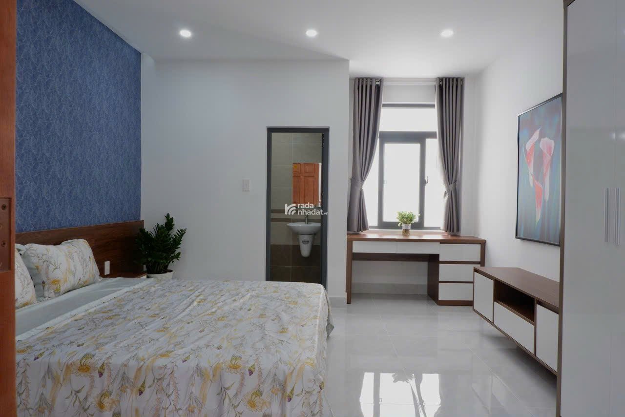 CHO THUÊ NHÀ PHỐ 4 TẦNG FULL NỘI THẤT - MẶT TIỀN TL44, THẠNH LỘC, Q12 