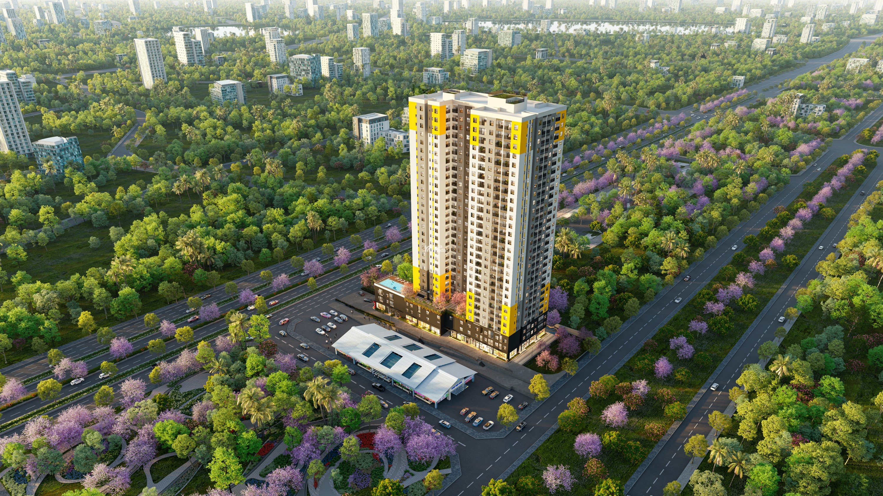 Bán căn hộ 1PN dự án Bcons ASAHI tại mặt tiền đường QL1K