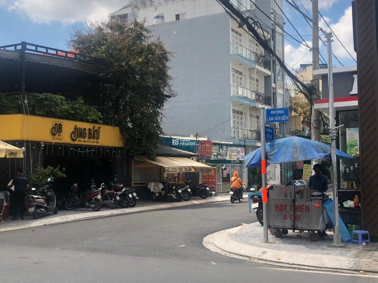 Nhà cấp 4 DT 10x16m góc 2MT đường 45 và  Lâm Văn Bền, P Tân Quy, Q7.