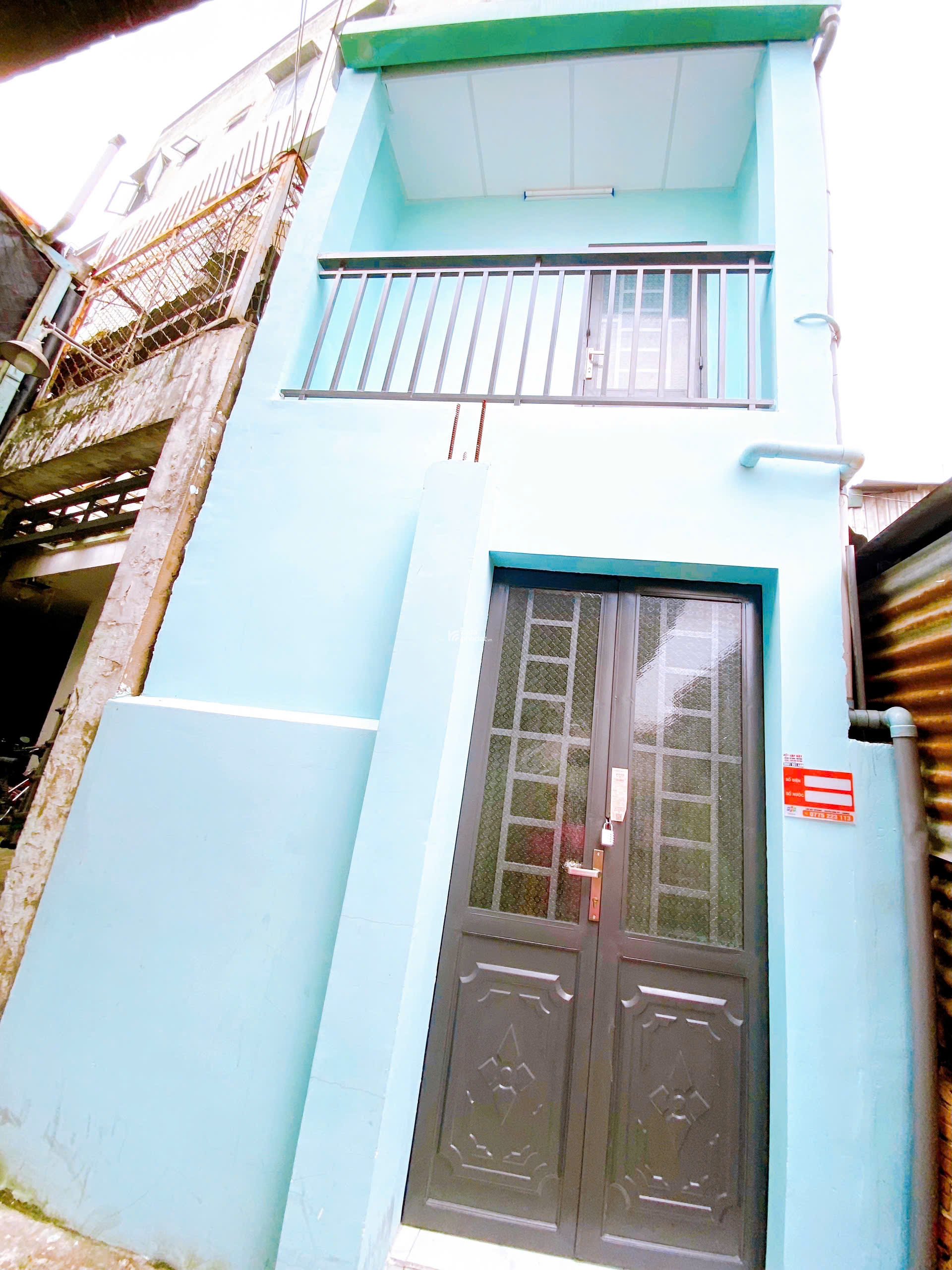 Bán nhà 2 tầng hẻm Trần Văn Đang, Quận 3, mới xây, 1.59 tỷ, DT 2.55 x 5.85m