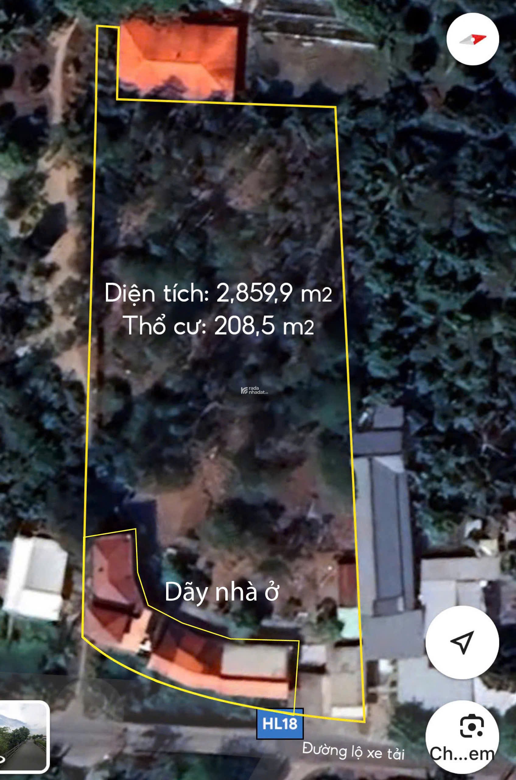 BÁN ĐẤT (kèm dãy nhà ở), Vị trí: Phường Tân Hội, Thành phố Vĩnh Long