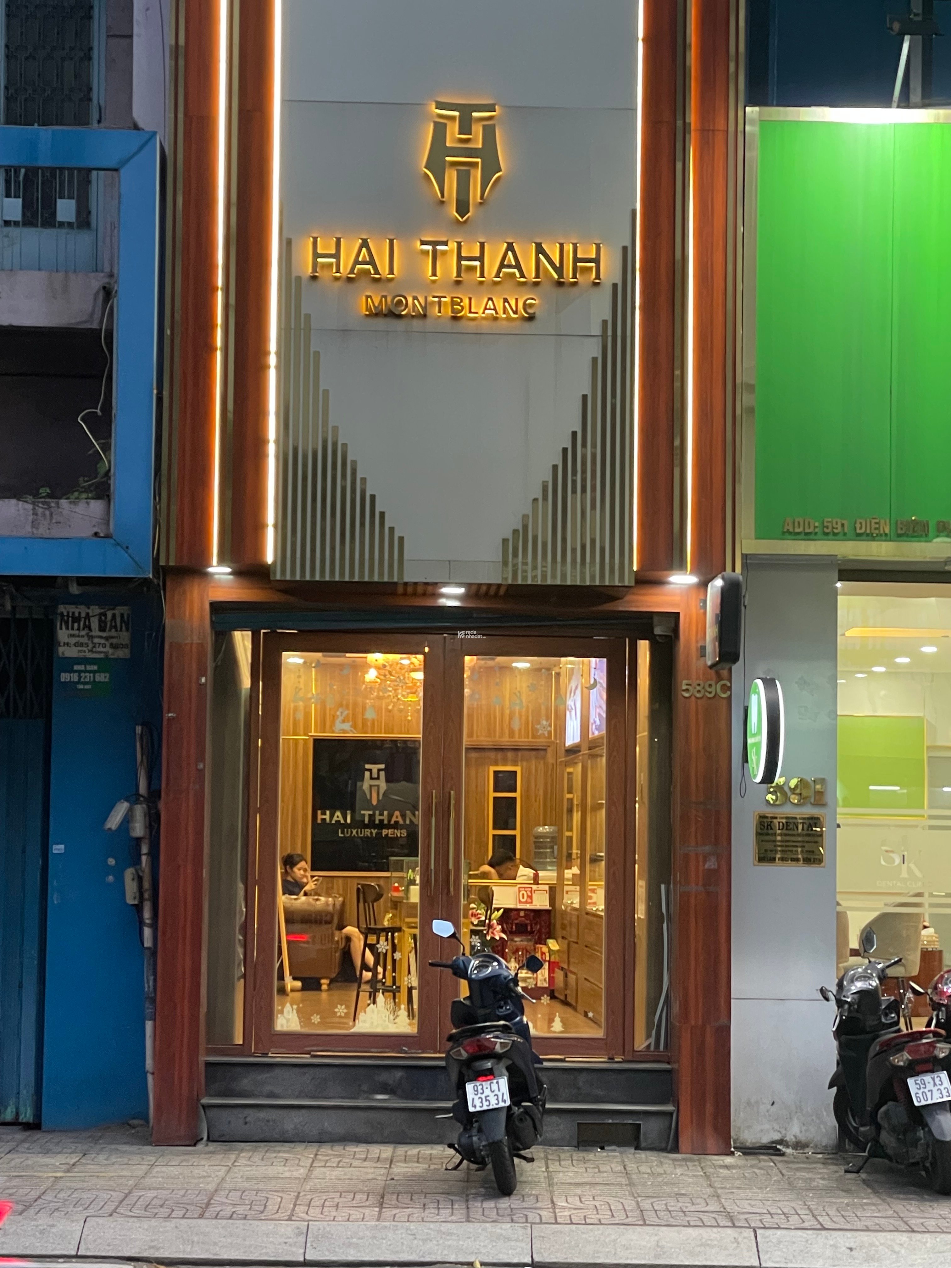 Bán nhà mặt tiền 589c Điện Biên Phủ F1 Q3 TPHCM . Giá 22 tỷ. 5 phòng ngủ, 7 WC.  