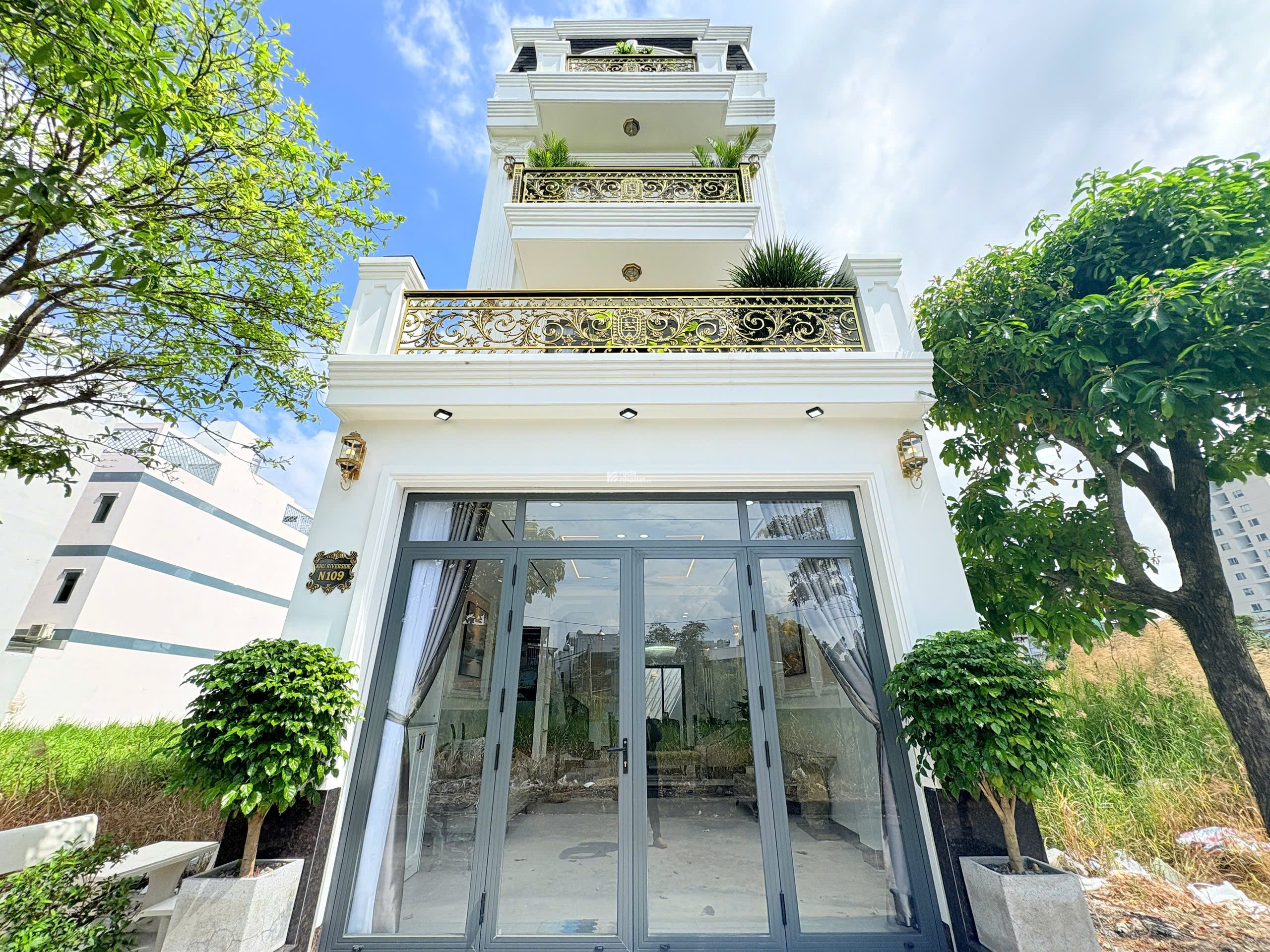 SIÊU PHẨM NHÀ 4 TẦNG KDC ANH TUẤN, HUỲNH TẤN PHÁT