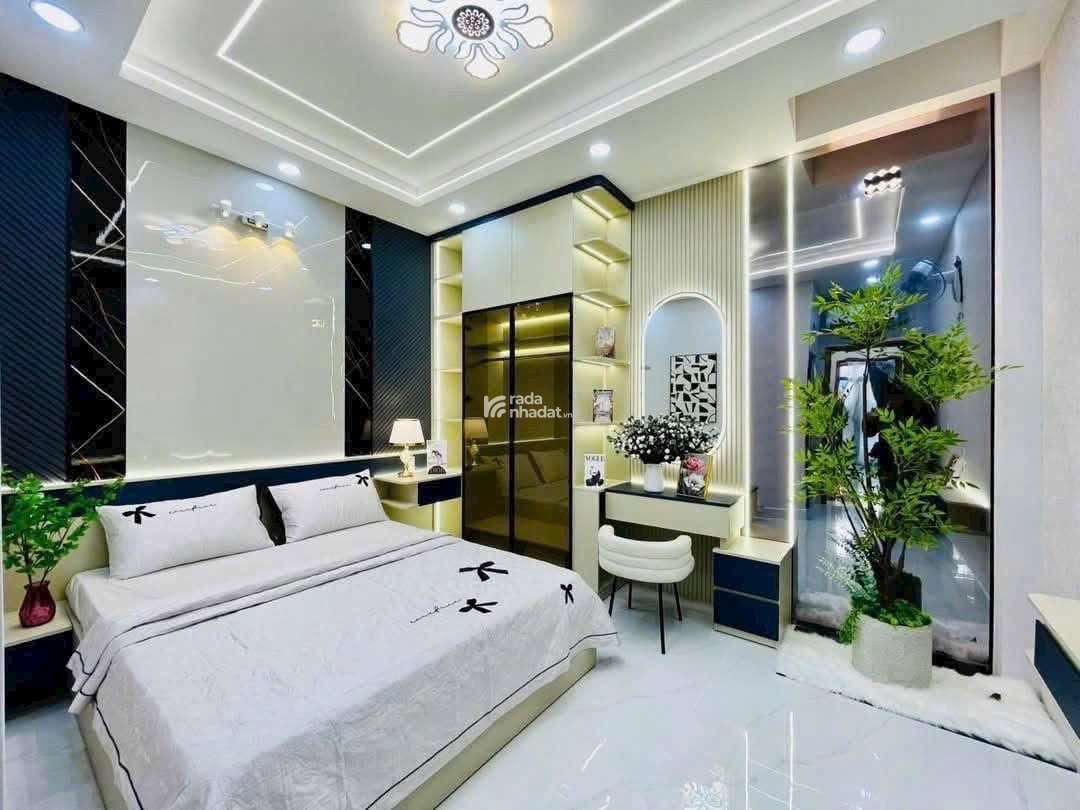 NHÀ XÂY MỚI 4 TẦNG – PHẠM VĂN CHIÊU – P16 - HẺM 7M Ô TÔ NGỦ TRONG NHÀ - FULL NỘI THẤT