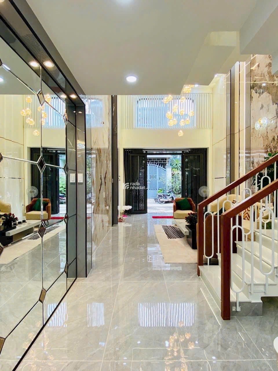 NHÀ XÂY MỚI 4 TẦNG – PHẠM VĂN CHIÊU – P16 - HẺM 7M Ô TÔ NGỦ TRONG NHÀ - FULL NỘI THẤT