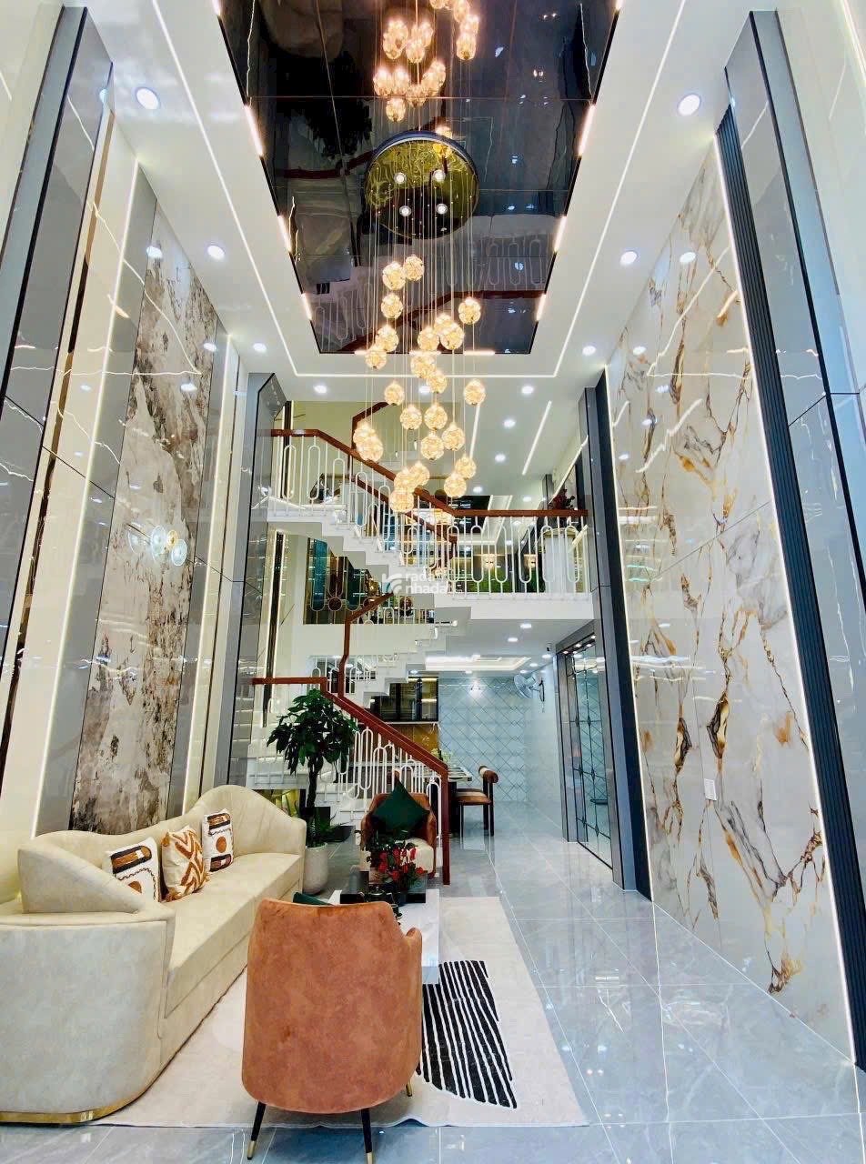 NHÀ XÂY MỚI 4 TẦNG – PHẠM VĂN CHIÊU – P16 - HẺM 7M Ô TÔ NGỦ TRONG NHÀ - FULL NỘI THẤT