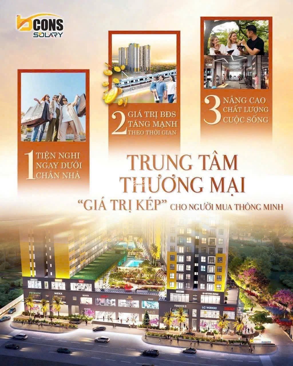 ĐÓN SÓNG AN CƯ-ĐẦU TƯ VỚI 394TR SỞ HỮU 2PN MẶT TIỀN KDC- Trạm Ga Metro