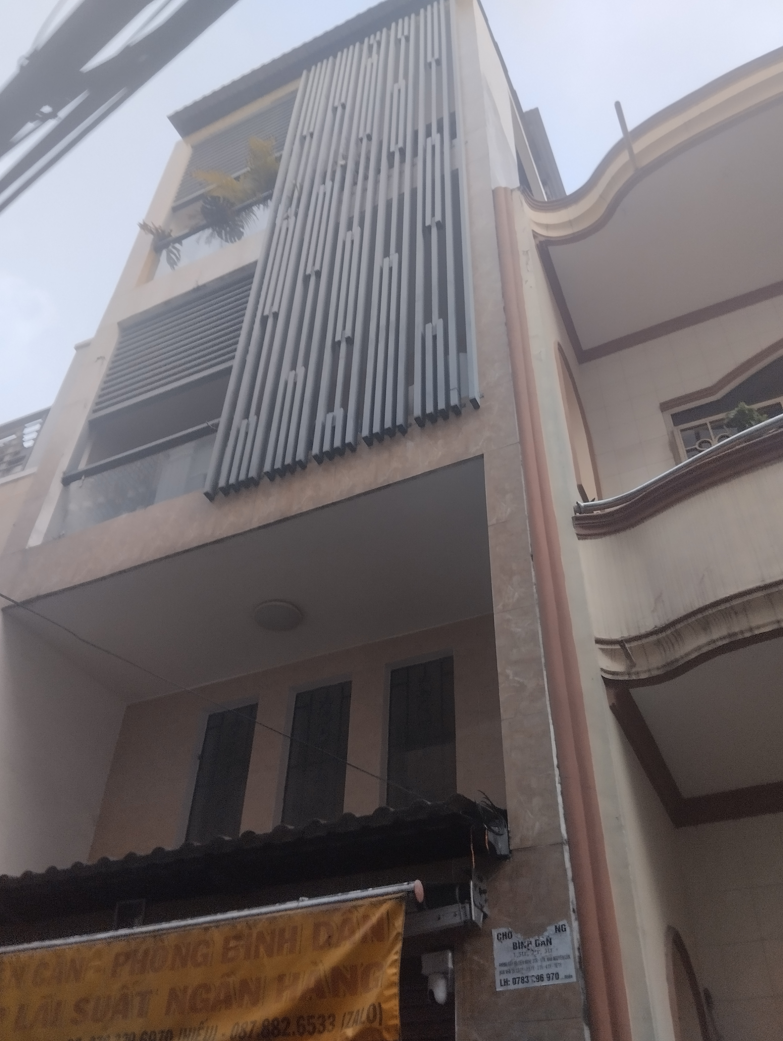 NHÀ 4 TẦNG - 50M2 - 3PN - HẺM THÔNG Ô TÔ - KHU NHÀ CAO TẦNG - GẦN ĐƯỜNG CMT8 - GIÁP QUẬN 10,3