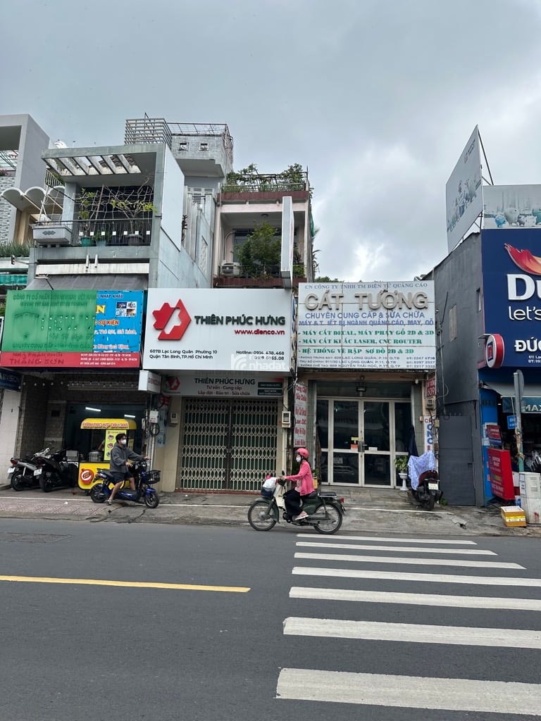 MẶT TIỀN GIÁ RẺ LẠC LONG QUÂN, TÂN BÌNH, 140M2 CÓ KC Ở NGAY. GIẢM 350TR CHỈ CÒN 22T TL 