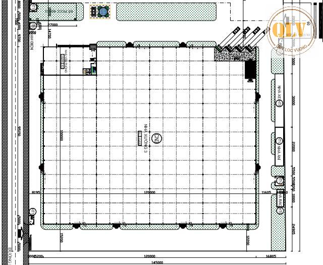 CHO THUÊ NHÀ XƯỞNG KCN ĐỒNG XOÀI, BP 27.281m2