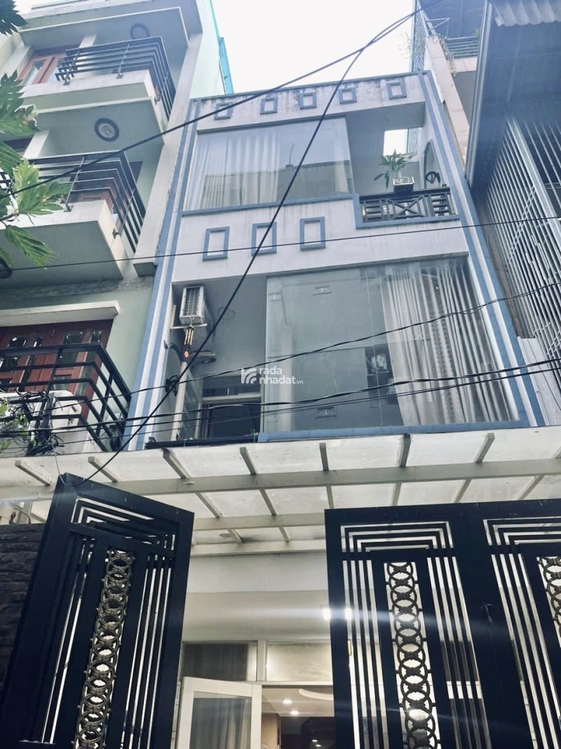 NƠ TRANG LONG, NHÀ 82M2 (4x20.5), 3 TẦNG BTCT, HẺM XE HƠI, 9.5 TỶ