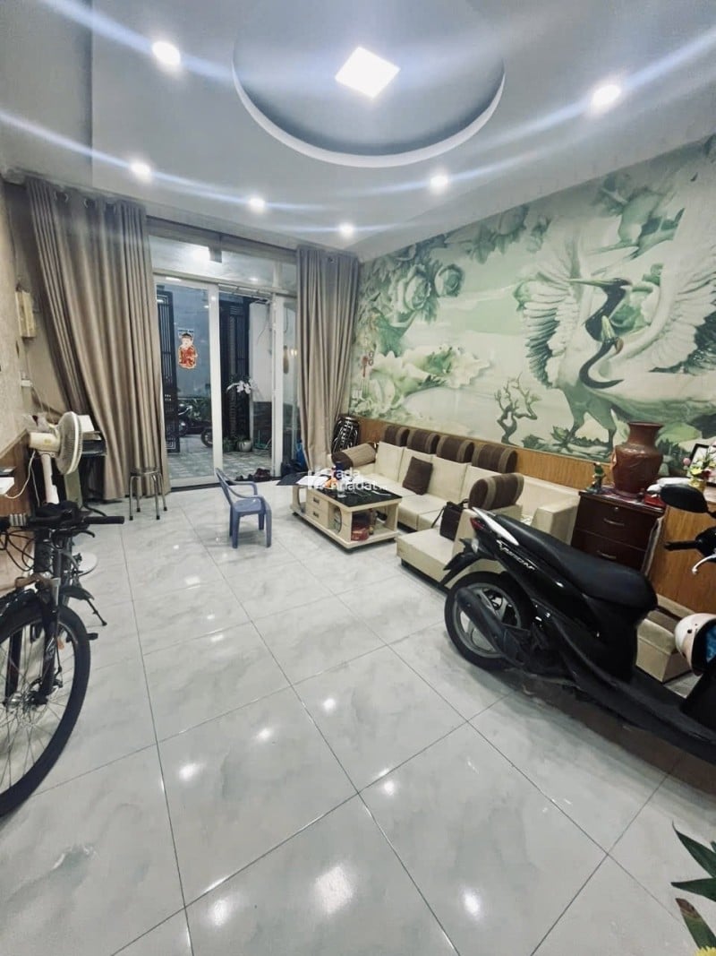 NƠ TRANG LONG, NHÀ 82M2 (4x20.5), 3 TẦNG BTCT, HẺM XE HƠI, 9.5 TỶ