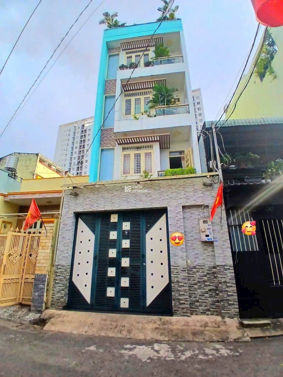 NGAY COOP MART PHAN VĂN HỚN _ SÁT THAM LƯƠNG _ TIỆN VỀ TRUNG TÂM SG  - 5 TẦNG CÓ THANG MÁY