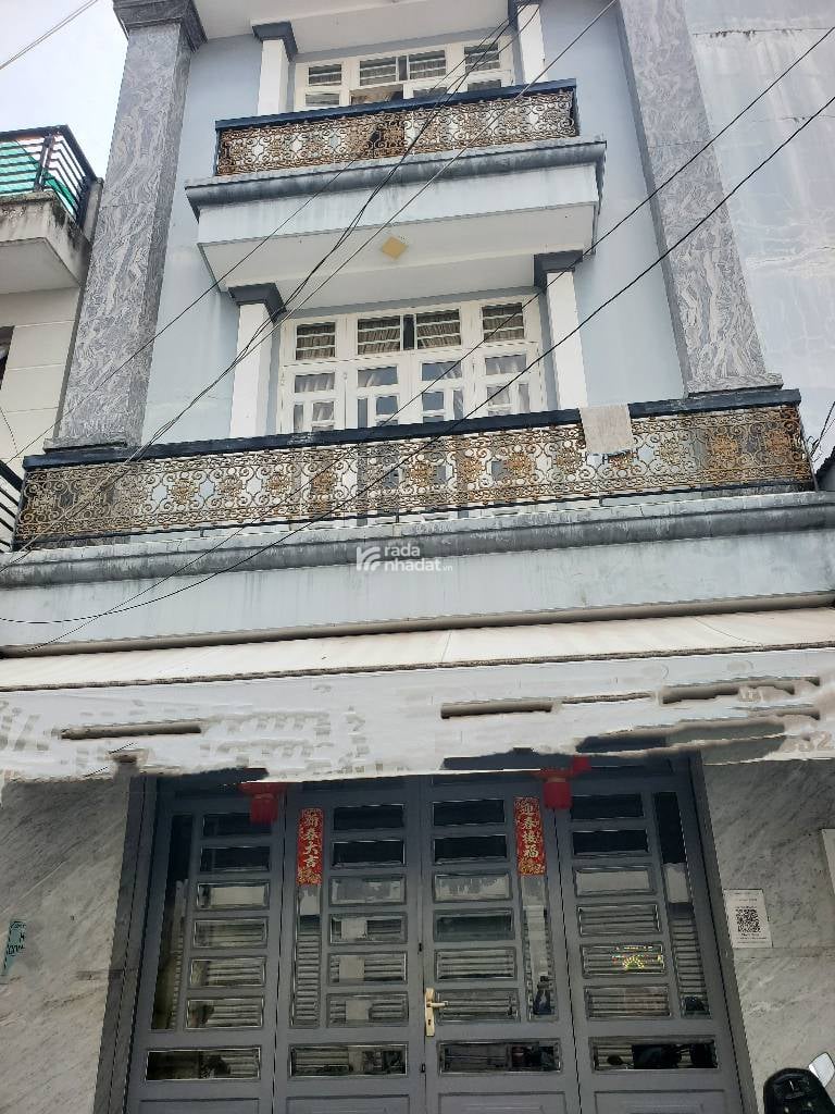 CÁCH MẶT TIỀN PHÚ THỌ HÒA CHỈ 1 CĂN -  XE HƠI NGỦ TRONG NHÀ - 127M2 - NGANG 8,5M -