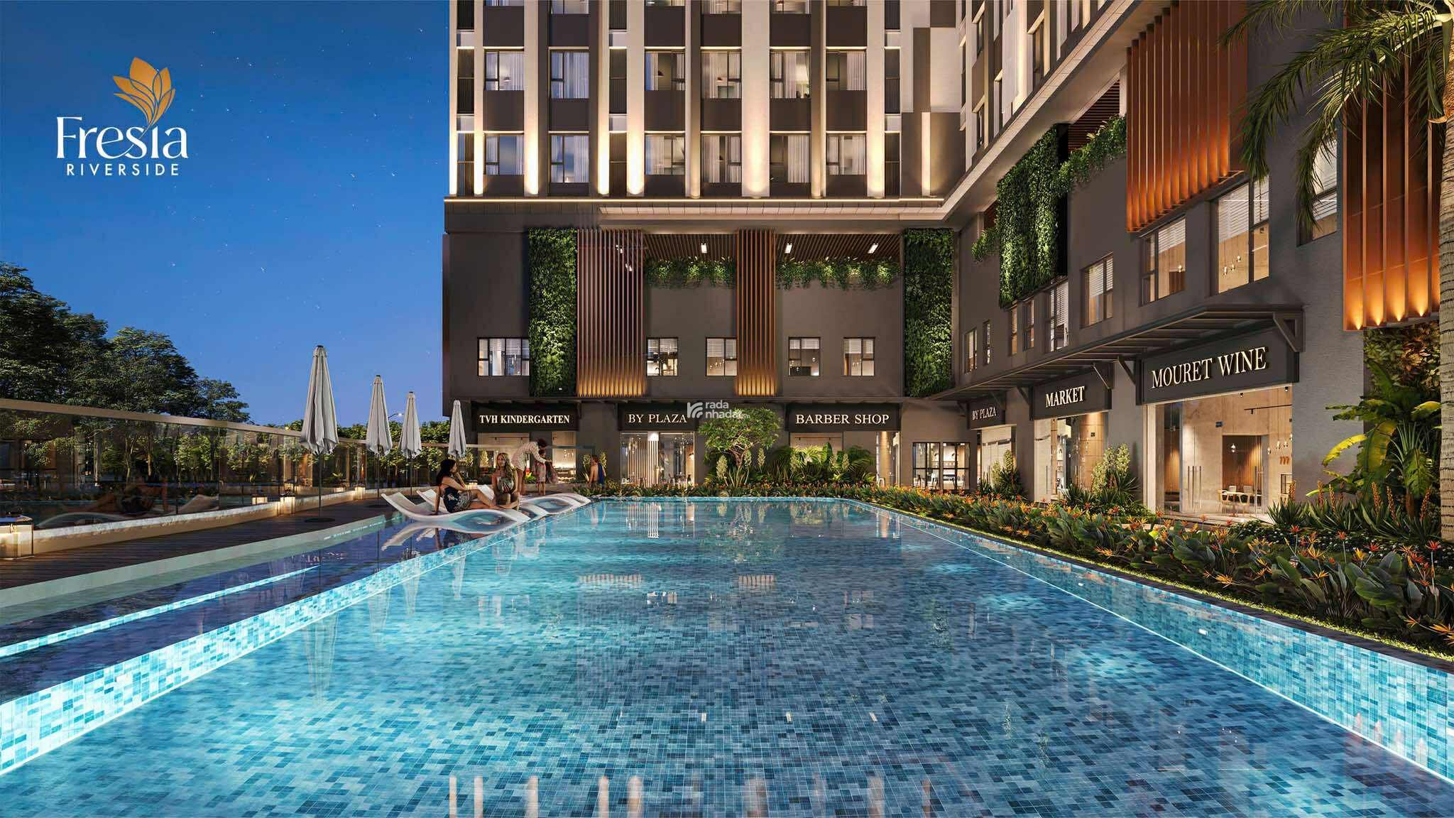 Nhận đặt chỗ tháp R3 dự án Fresia Riverside Biên Hòa (Giai đoạn cuối) giá 1.79 tỷ