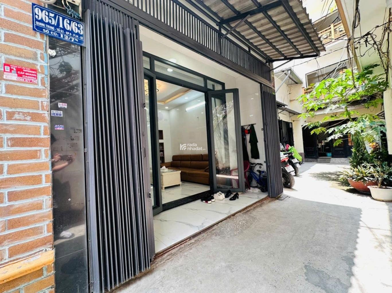 Bán nhà khu DC Gia Khang, Quang Trung, Gò Vấp, 4m*12m, hxh, giá chỉ 4.2 tỷ