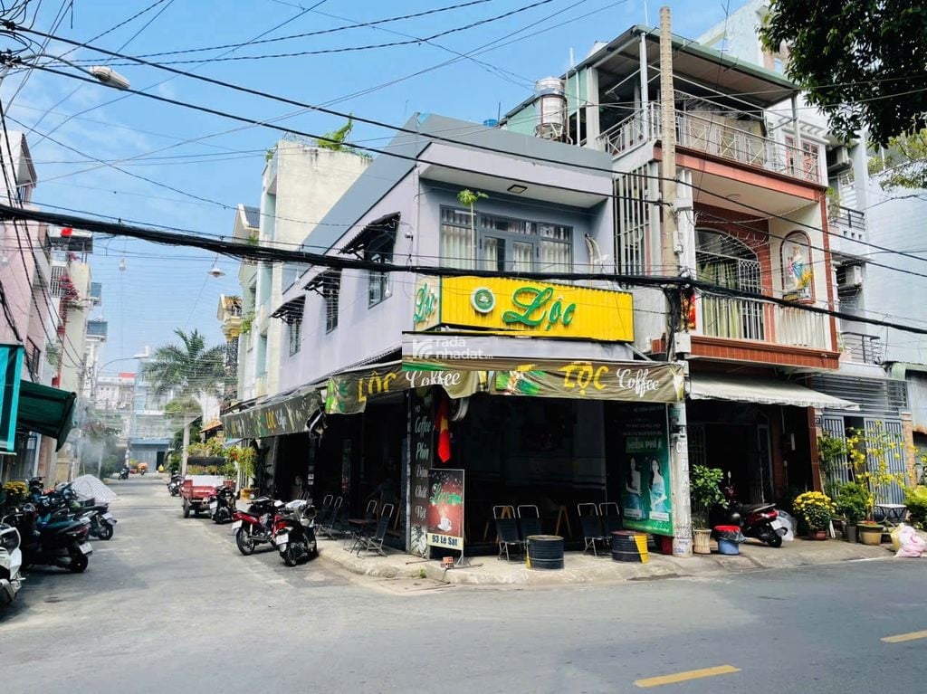 BÁN NHÀ GÓC 2 MẶT TIỀN KINH DOANH LÊ SÁT, TÂN PHÚ, DT 4 X 14M, NHÀ 1 LẦU, GIÁ 10,2 TỶ