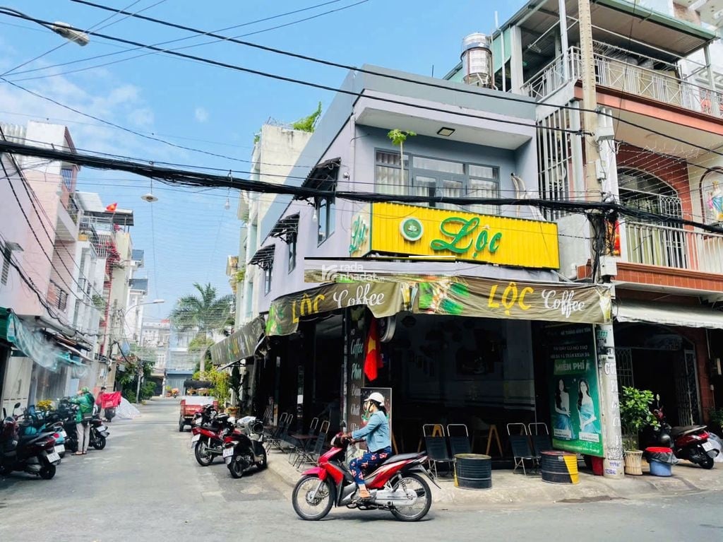 BÁN NHÀ GÓC 2 MẶT TIỀN KINH DOANH LÊ SÁT, TÂN PHÚ, DT 4 X 14M, NHÀ 1 LẦU, GIÁ 10,2 TỶ