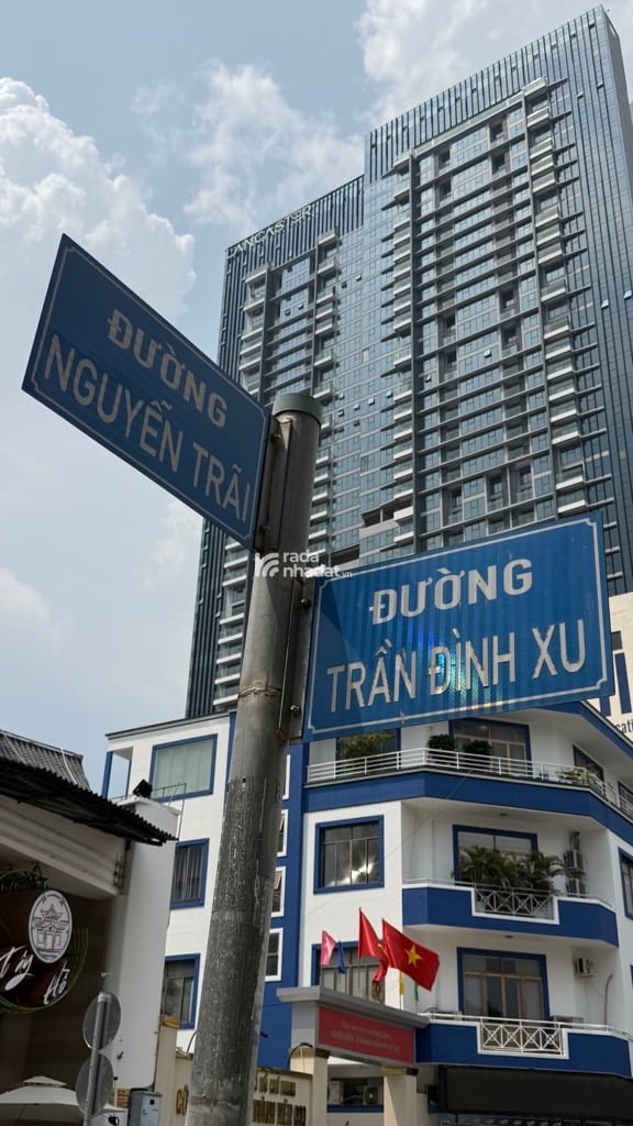 NGUYỄN TRÃI - NGUYỄN CƯ TRINH,  QUẬN 1  - DT: 348M2- 58 TỶ
