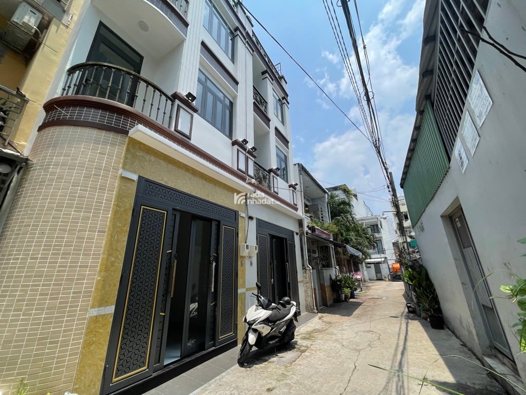 HXH- BTCT 4 TẦNG- NHÀ MỚI VÀO Ở NGAY HỒ XUÂN HƯƠNG-P.14- BÌNH THẠNH- DT: 4*13M- 9 TỶ 2
