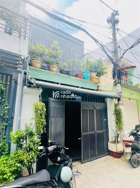 BÁN NHÀ 2 TẦNG GÒ DẦU, HẺM XE HƠI TRÁNH, SÁT MẶT TIỀN, 55M NỞ HẬU, NHỈNH 6