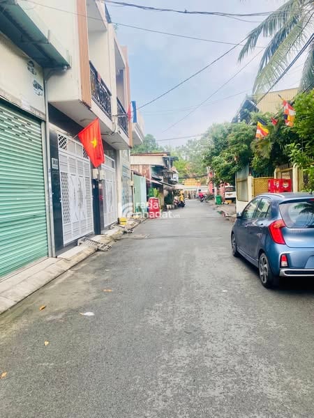 BÁN NHÀ 2 TẦNG GÒ DẦU, HẺM XE HƠI TRÁNH, SÁT MẶT TIỀN, 55M NỞ HẬU, NHỈNH 6