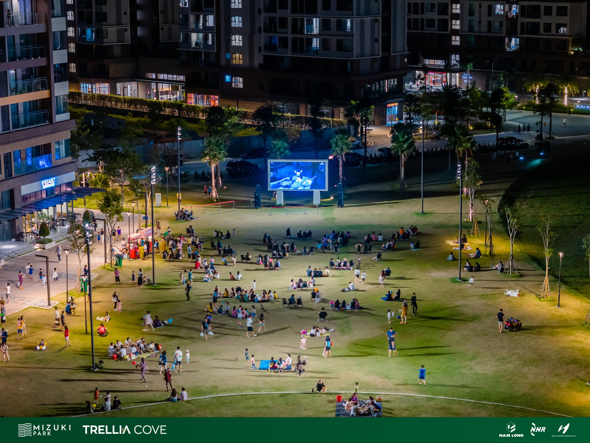 Căn Hộ Ven Sông Trellia Cove, Mizuki Park (26ha) Nguyễn Văn Linh, Bình Chánh, 2PN  75m2  5,2 tỷ