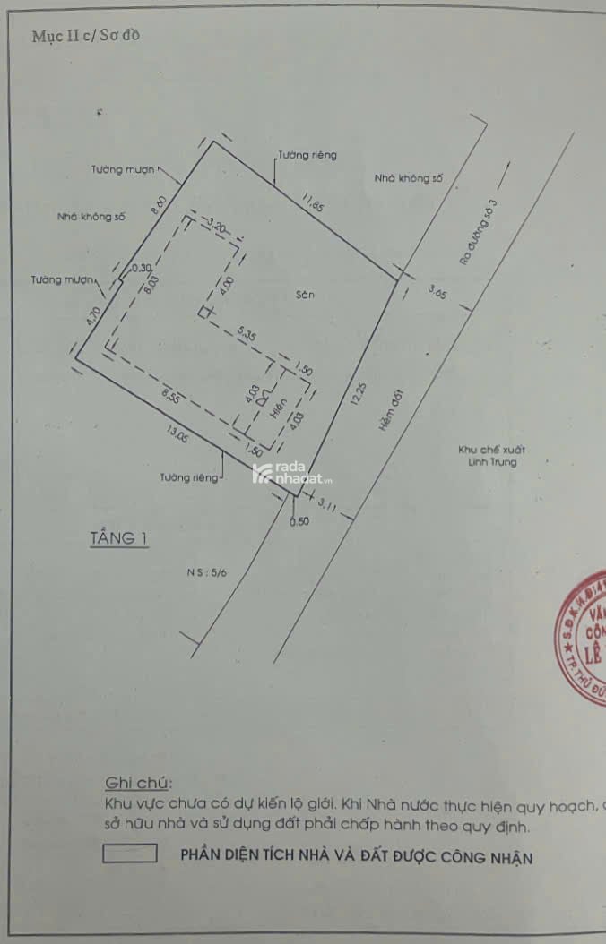 BÁN NHÀ PHỐ LINH TRUNG, THỦ ĐỨC 162M2 GIÁ CHỈ 12 TỶ