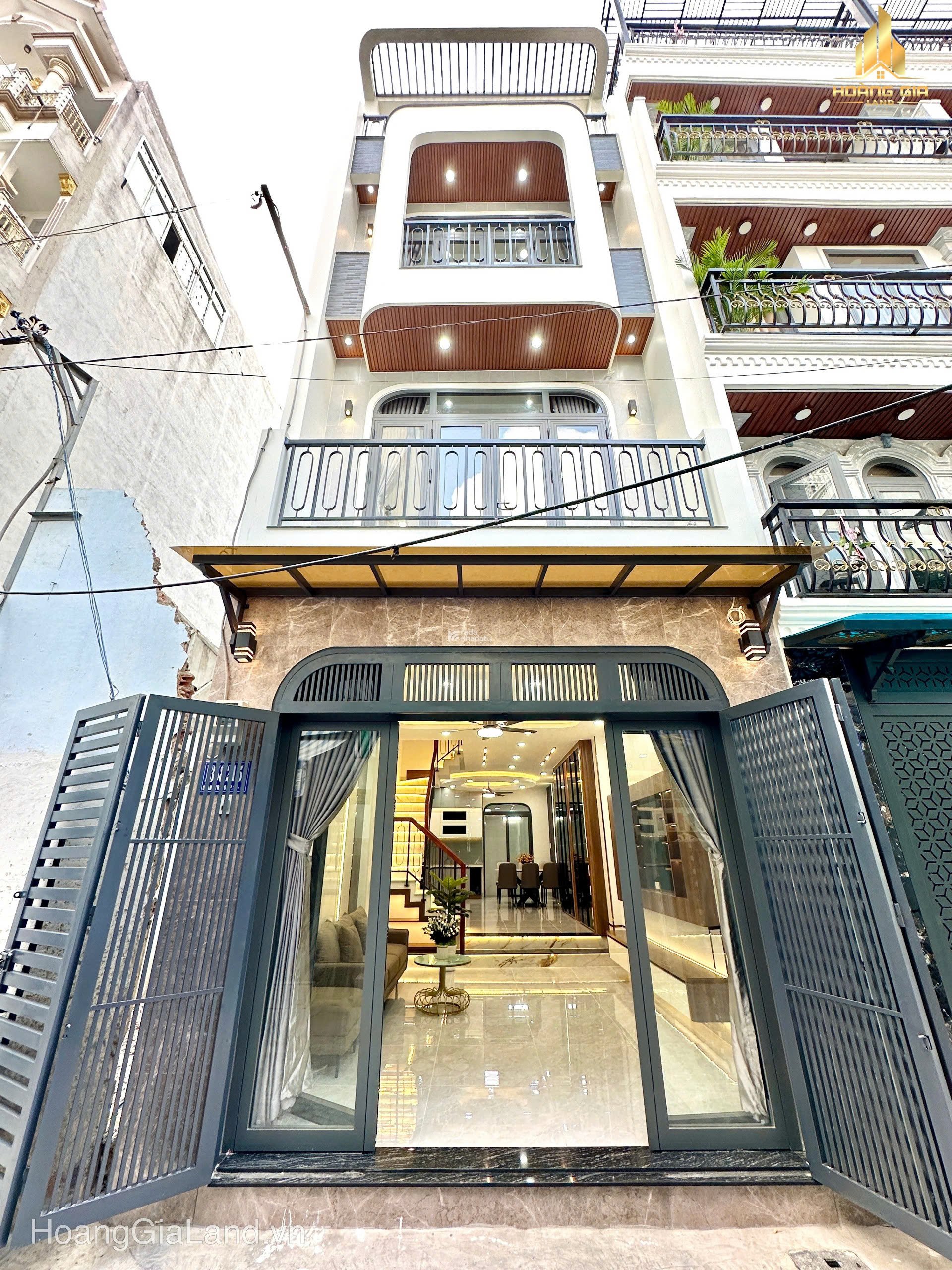 Ngay Quang Trung, Nhà đẹp -giá rẻ- full nội thất. chỉ 7,x tỷ, 4x15, hẻm to, nhà 3 tấm 