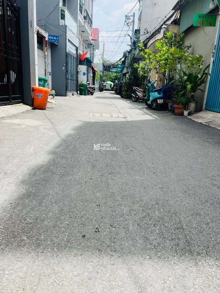 RẤT GẤP BÁN-  NHÀ KHU TÂY THẠNH ,80M2 NGANG 5.1M x 16M - 5 TẦNG - 6PN, HẺM 4.5M ,8 Tỷ xíu 