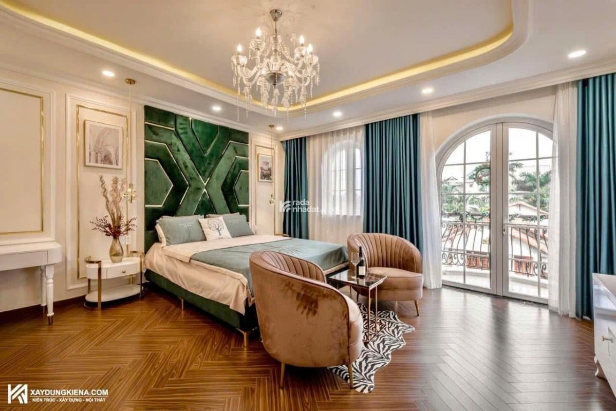 BIỆT THỰ TÂN CỔ ĐIỂN -4 TẦNG -LÊ VĂN LƯƠNG P-HƯỚC KIỂN -NHÀ BÈ DT: 8*18.6M - 21 TỶ 