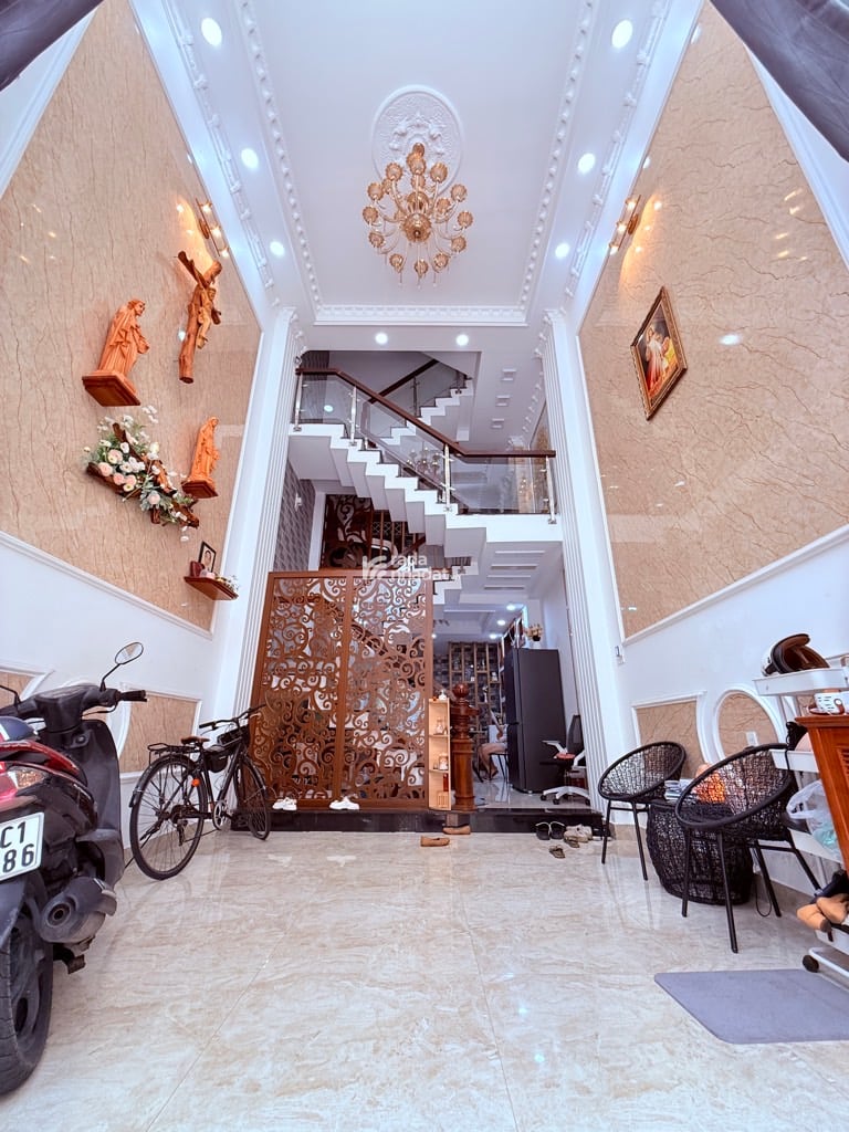 KHU PHÂN LÔ ĐỒNG BỘ - NHÀ MỚI ĐẸP Ở NGAY- LÊ ĐỨC THỌ-P.13- GÒ VẤP- DT: 4*13M- 8 TỶ 2