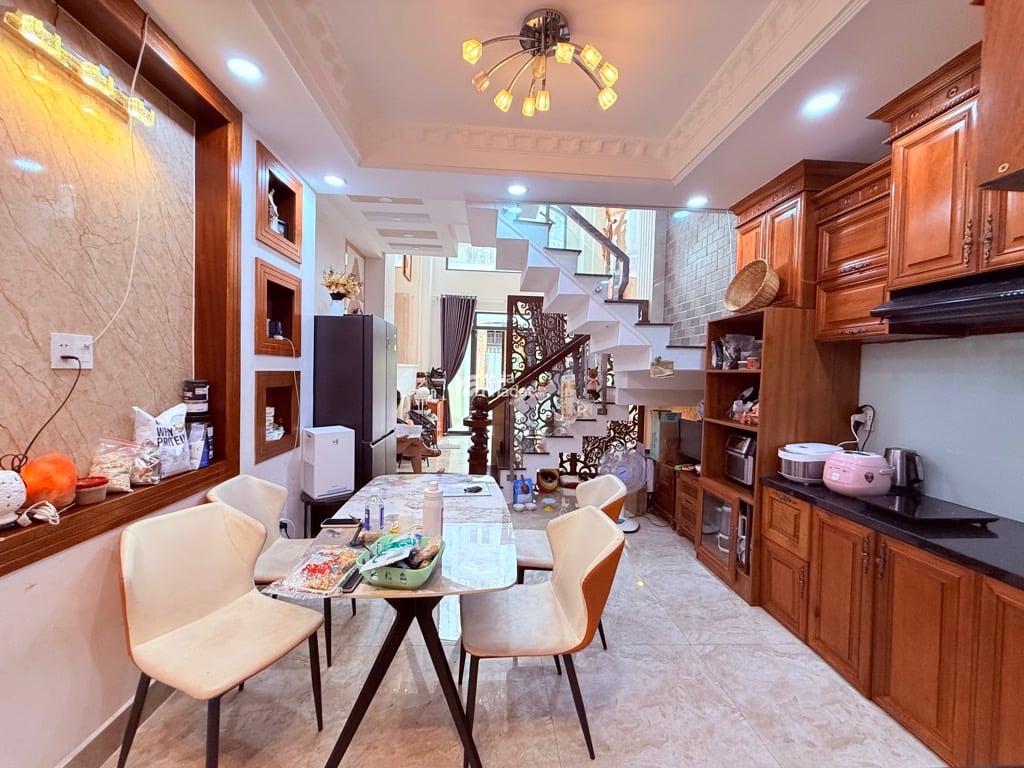 KHU PHÂN LÔ ĐỒNG BỘ - NHÀ MỚI ĐẸP Ở NGAY- LÊ ĐỨC THỌ-P.13- GÒ VẤP- DT: 4*13M- 8 TỶ 2