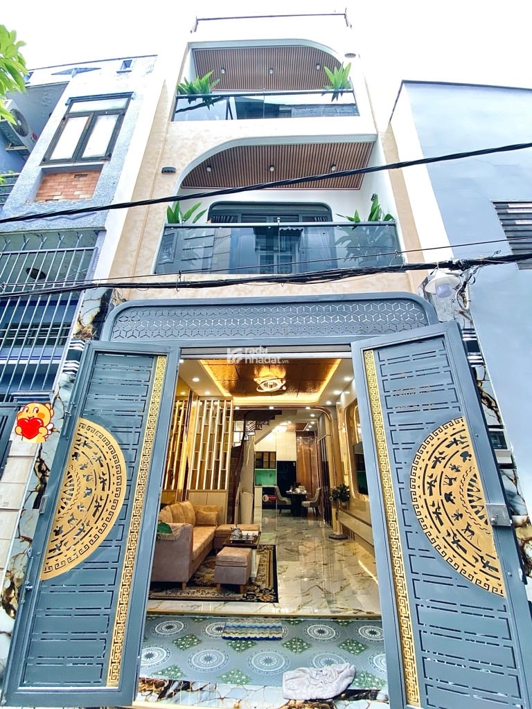 BÁN NHÀ MỚI XÂY – HẺM Ô TÔ THÔNG HUỲNH VĂN NGHỆ – TRẦN THỊ TRỌNG (CỐNG LỞ) - Nhỉnh 7 tỷ