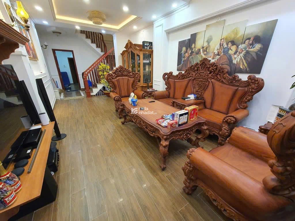 Hẻm xe hơi thẳng 1 trục thông  Nhà 4 tầng  60m2  Lê Đức Thọ  P13  Gò Vấp  Giá 7.8Tỷ