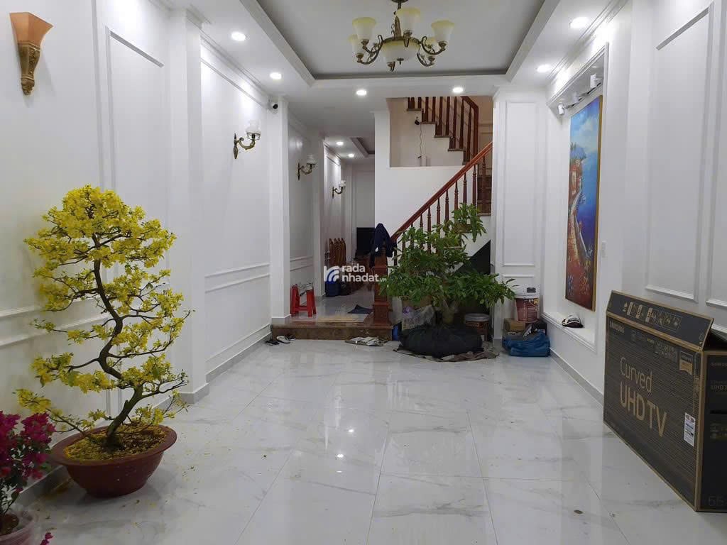 Hẻm xe hơi thẳng 1 trục thông  Nhà 4 tầng  60m2  Lê Đức Thọ  P13  Gò Vấp  Giá 7.8Tỷ