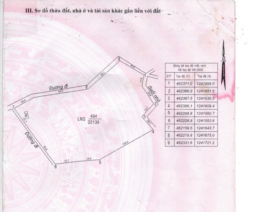 Chính chủ định cư nước ngoài cần bán lô đất CLN xã thuận hòa, bình thuận, dt 22,139m2 4,2 tỷ