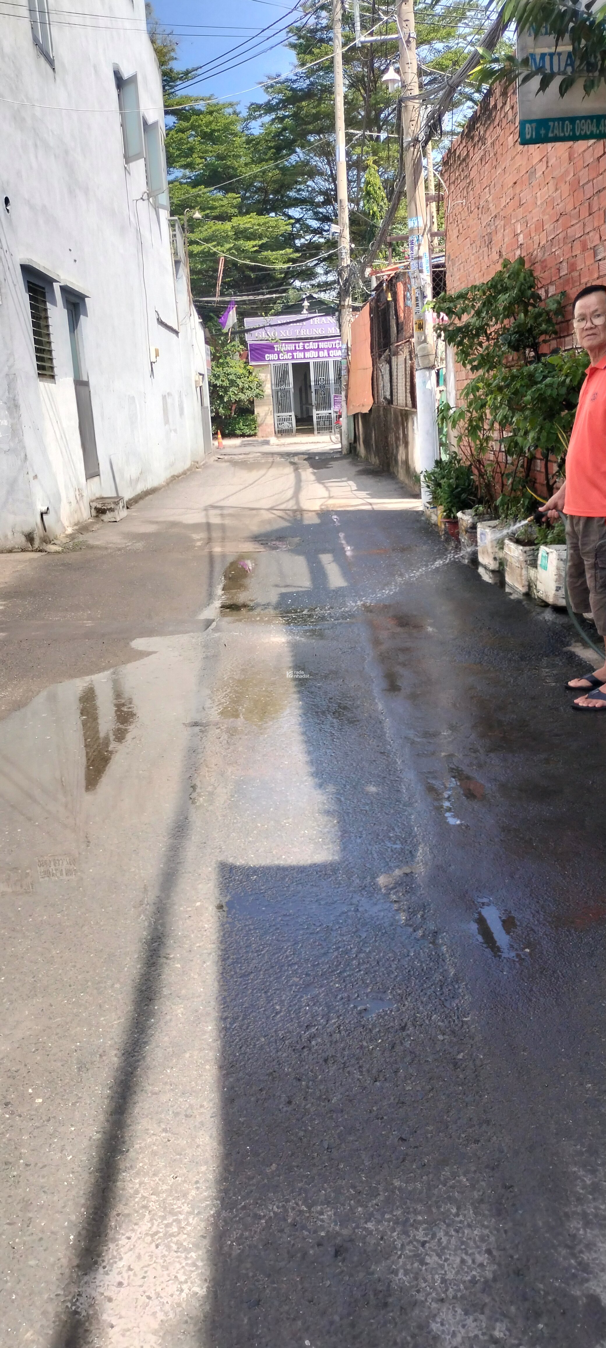 Bán Đất Tặng Nhà C4, Còn ở Rất Tốt, 87m2, Ngang 4,3m Đường 6m thông tứ tung,15m ra đường Container 