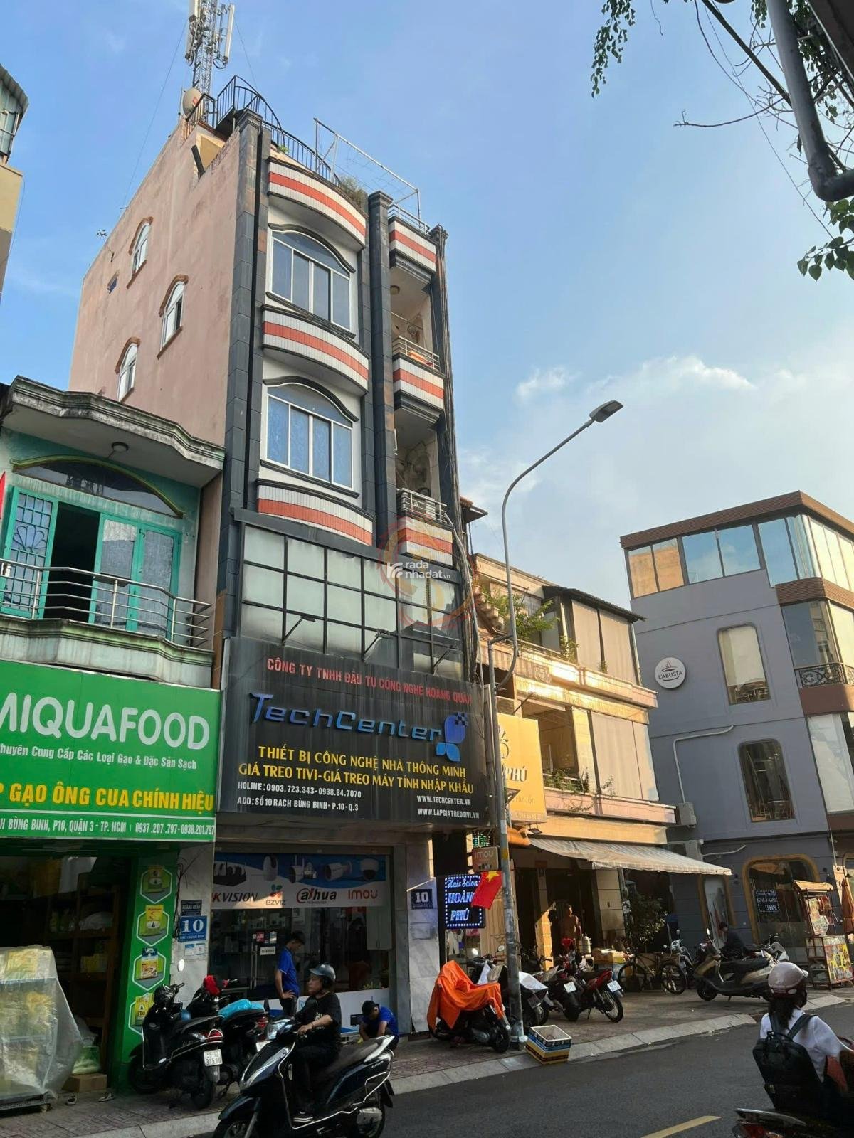 25 tỷ! Bán MT Đ. Rạch Bùng Binh Quận 3 48m2  5 tầng.