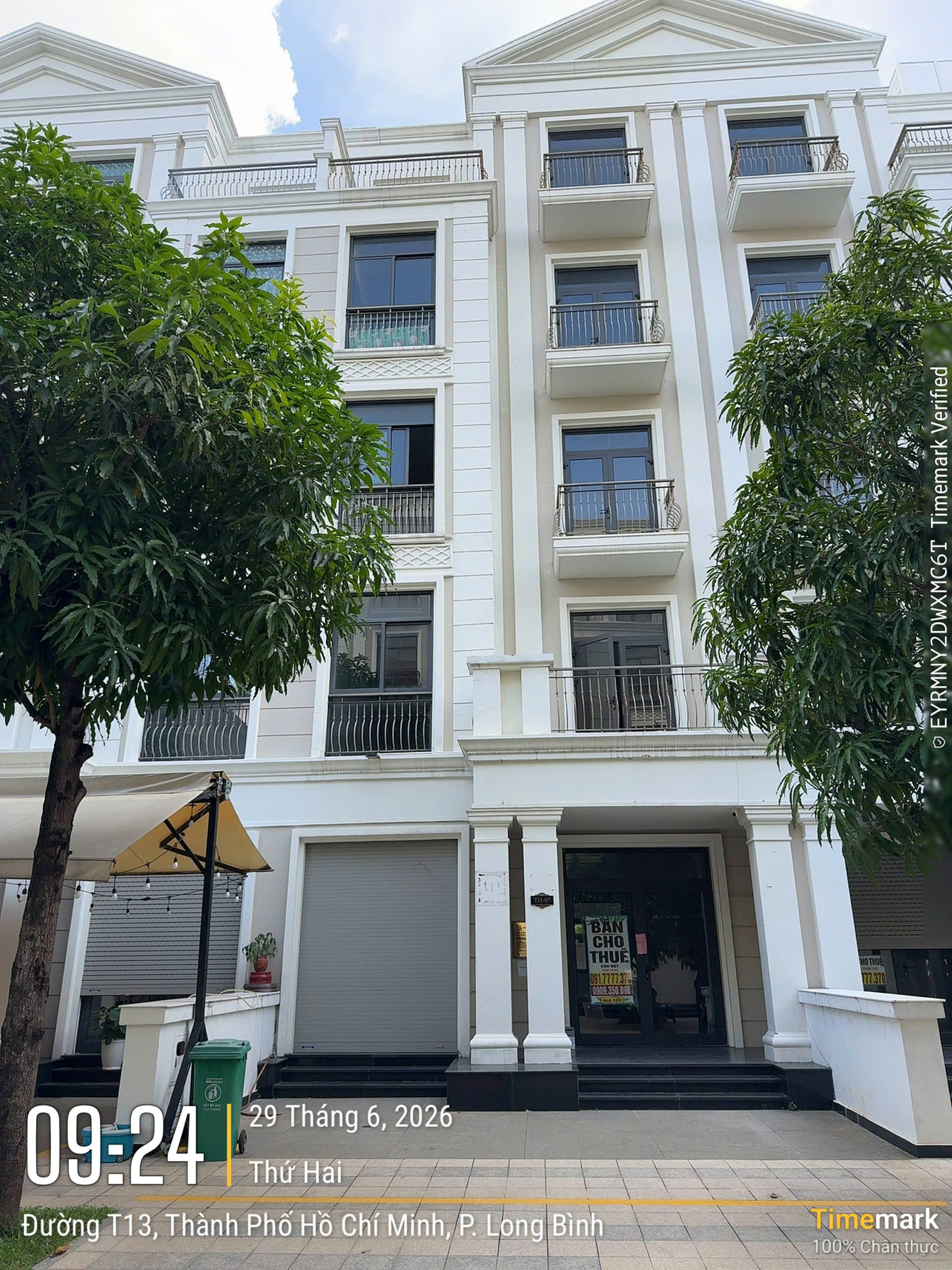 126m2 tại Manhattan Glory, Vinhomes Grand Park - Có sổ hồng - Bán ngay chỉ với 18 tỷ BTP