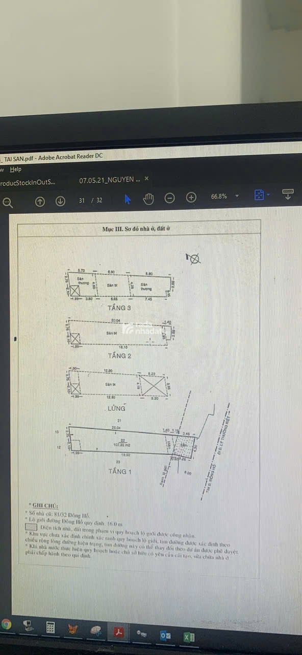 24/7: HOT BÁN NHÀ MT ĐƯỜNG ĐÔNG HỒ ,PHƯỜNG 8, TÂN BÌNH - DT 108M2 