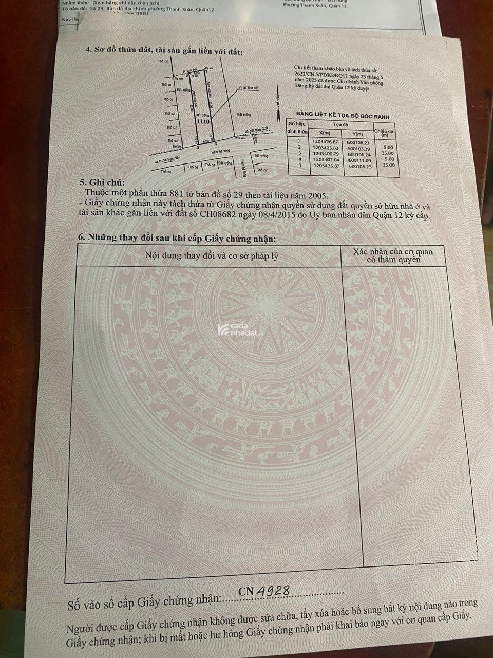 Cực Phẩm 2 Lô Đất Đẹp Trung Tâm Thạnh Xuân, Q.12 Sổ Hồng Riêng, Giá Tốt!