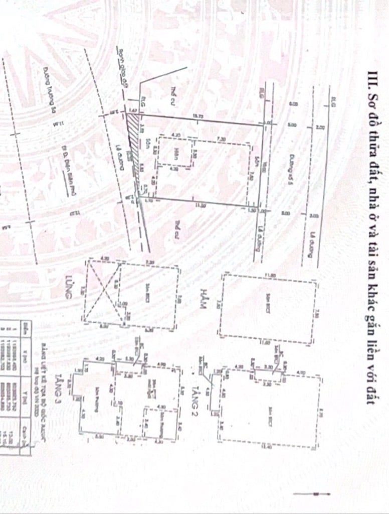 Biệt thự 3 mặt tiền đường Trường Sa 10 x 16 x 4 tầng hoàn công đầy đủ 