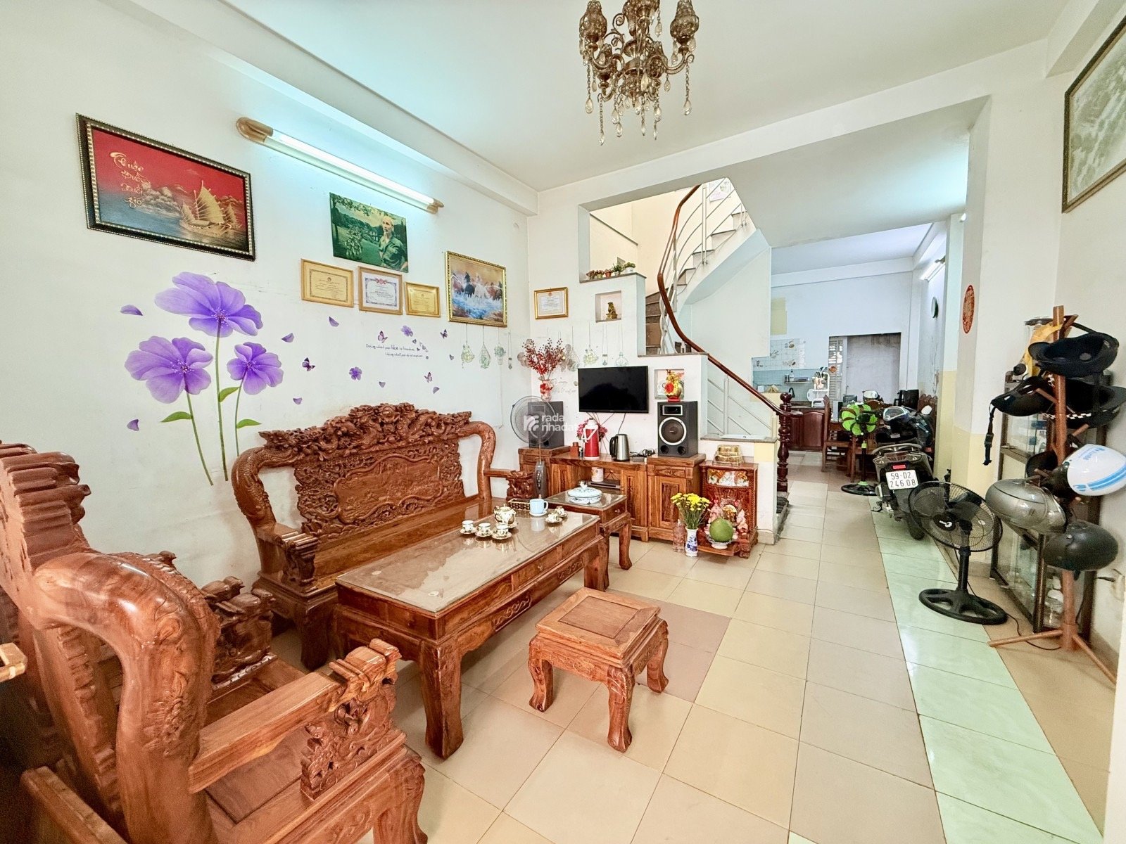 Tân Kỳ Tân Quý Tân Phú - Hẻm Xe Hơi 57m2 - N4,2x13 - 3 Tầng BTCT - 3PN - Chỉ 5,69 Ty