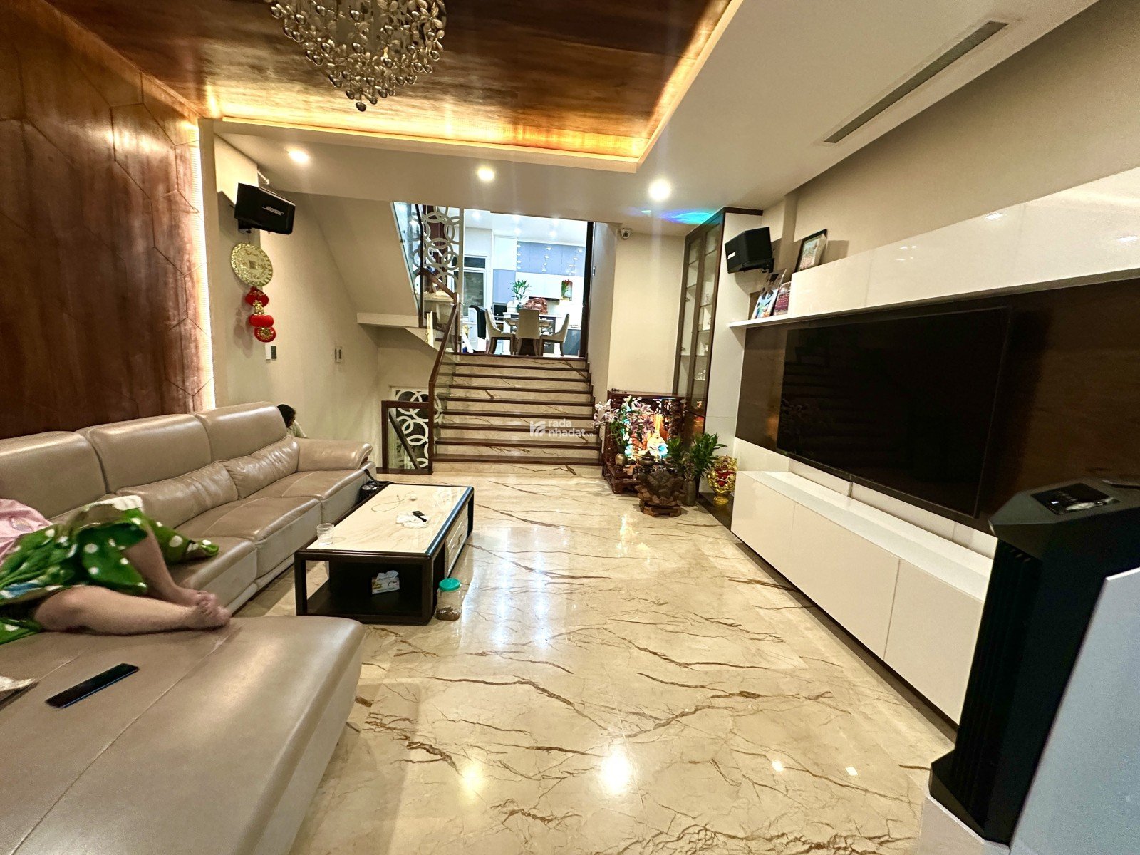 NHÀ ĐẸP 5 TẦNG THÍCH QUẢNG ĐỨC - NỘI THẤT CAO CẤP  GARA Ô TÔ - 87M2 (517) VUÔNG A4 - 22 TỶ