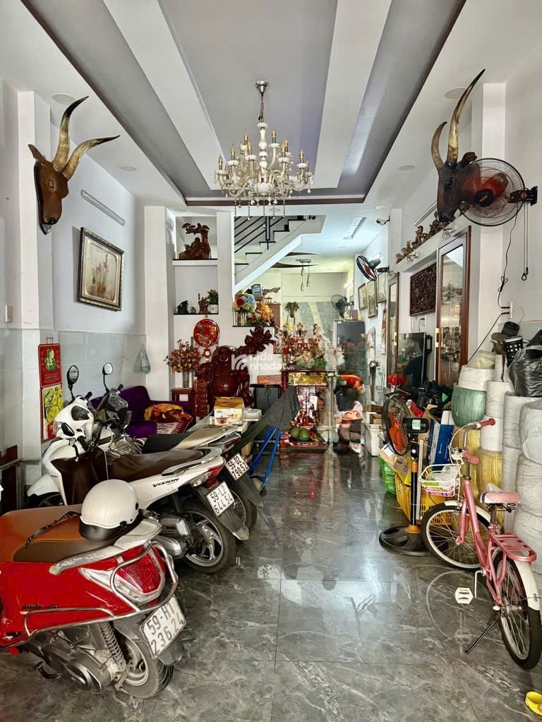 BÁN NHÀ MẶT TIỀN NỘI BỘ,KDC BÌNH PHÚ 2 - 4m x 18m x 4 TẦNG - GIÁ 11,9 TỶ TL