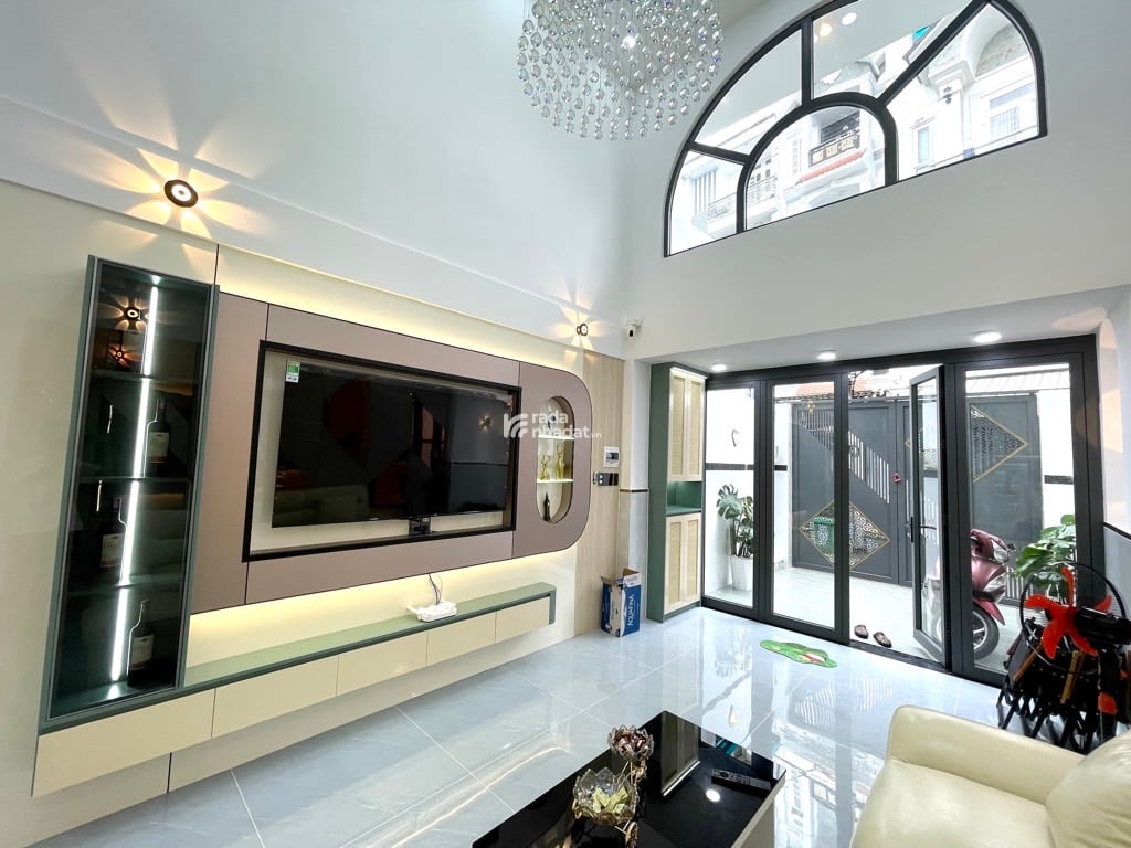 gò vấp hxh, 4 tầng ,nhỉnh 7T, nhà mới tặng nội thất