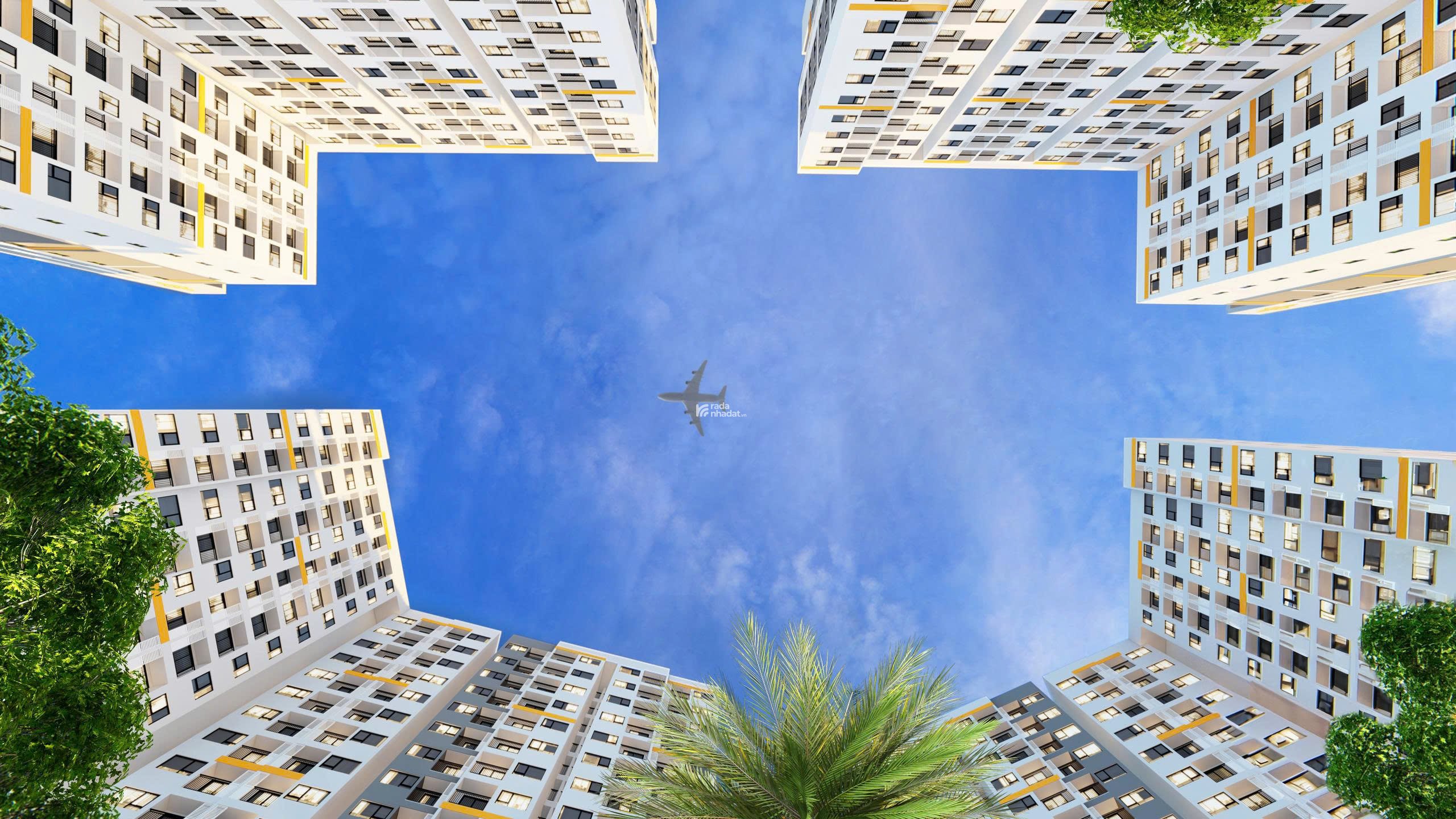 Căn hộ Destino 56m2 (2PN 2WC). Giá 1,42 tỷ/SHR ngay chợ Bình Chánh.