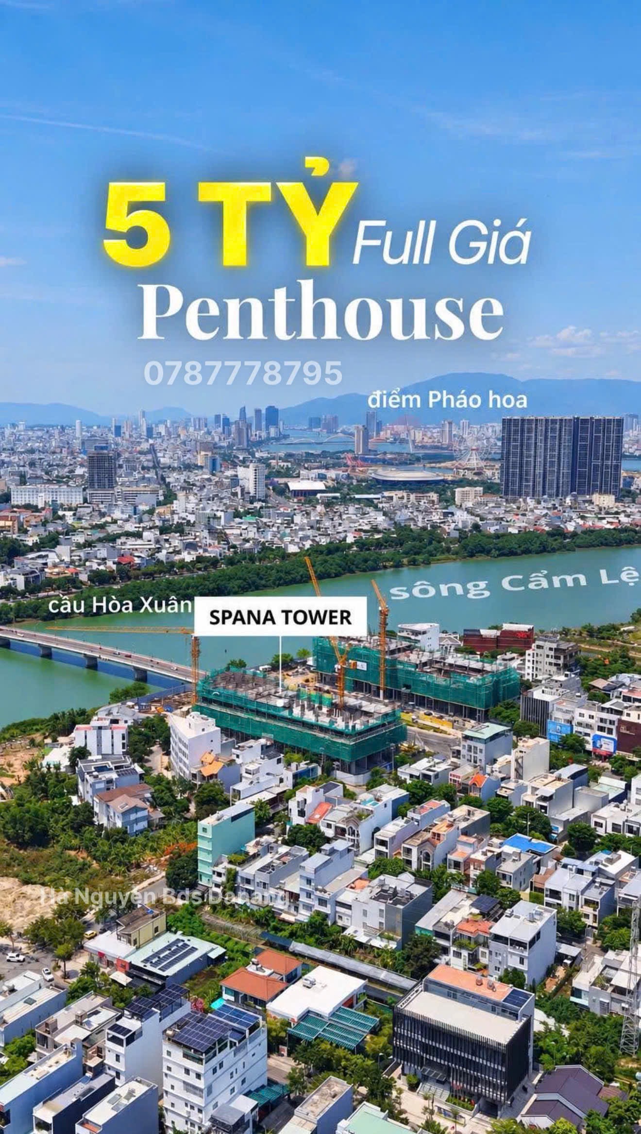PENTHOUSE SPANA CHỈ 5 TỶ SỞ HỮU TẦM VIEW SÔNG HÀN - PHÁO HOA TUYỆT TÁC